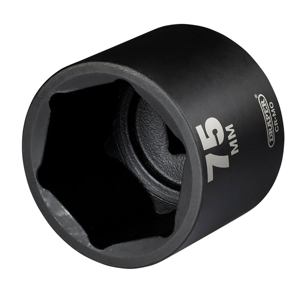 Draper 08516 Draper HI-TORQ; Deep Impact Socket, 1" Sq. Dr., 75mm