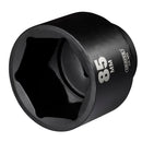 Draper 08526 Draper HI-TORQ; Deep Impact Socket, 1" Sq. Dr., 85mm