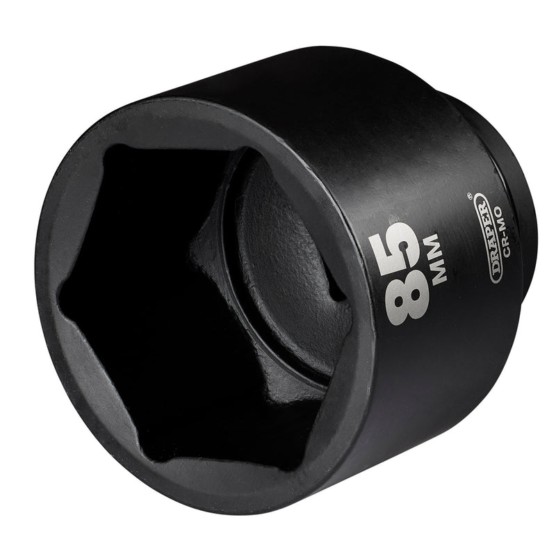 Draper 08526 Draper HI-TORQ; Deep Impact Socket, 1" Sq. Dr., 85mm