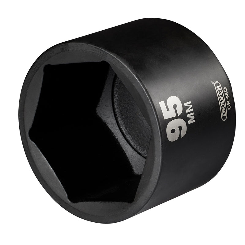 Draper 08528 Draper HI-TORQ; Deep Impact Socket, 1" Sq. Dr., 95mm
