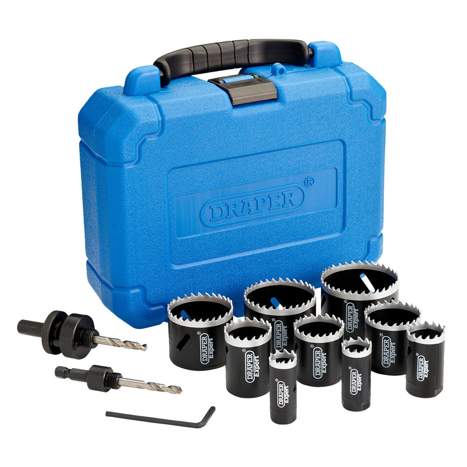 Draper 08564 Draper Expert Cobalt Hole Saw Set (12 Piece)