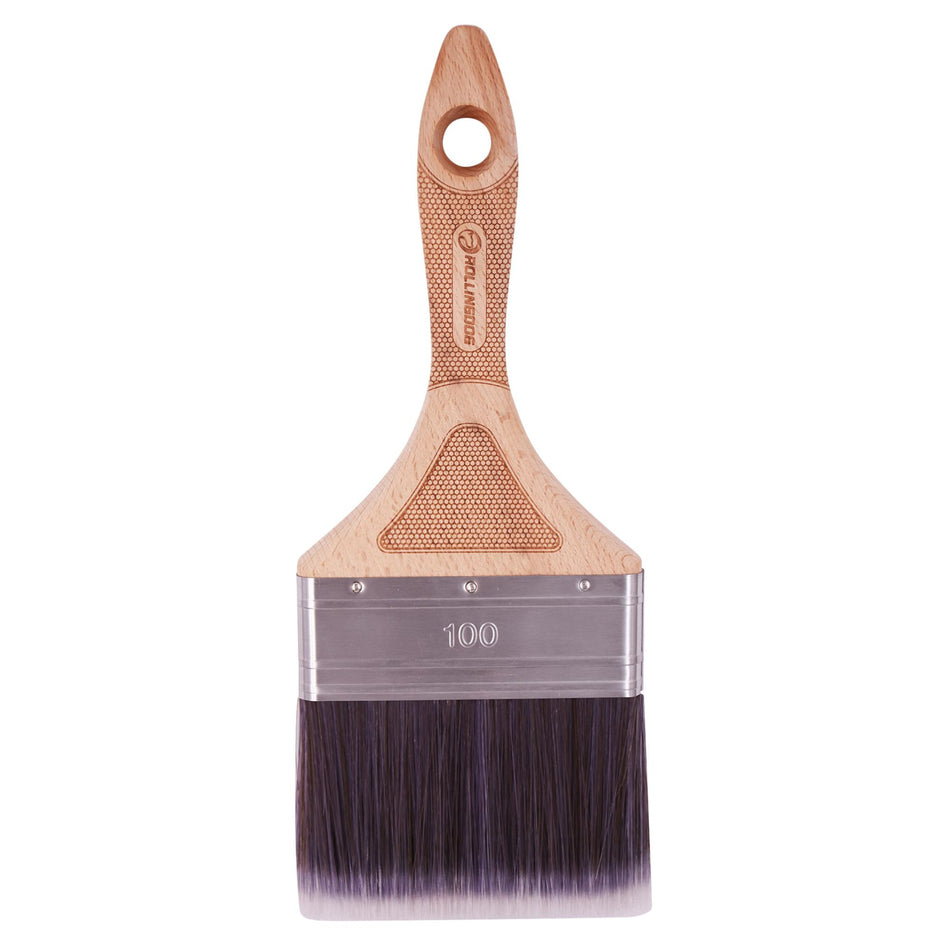 Draper 08581 ROLLINGDOG DOBERMAN™ BTX1000 Series Beaver Tail Paint Brush, 100mm