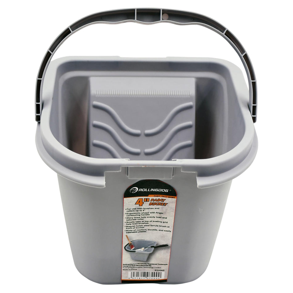 Draper 08714 ROLLINGDOG PAINTER-PRO™ Paint Bucket, 4"/100mm