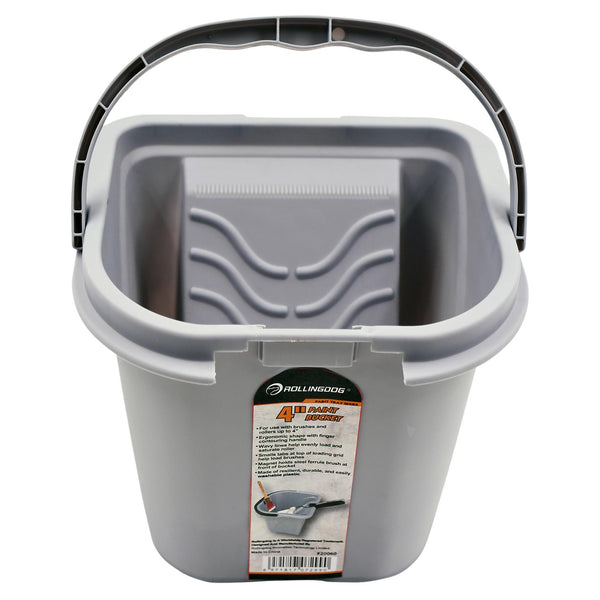 Draper 08714 ROLLINGDOG PAINTER-PRO&#8482; Paint Bucket, 4"/100mm