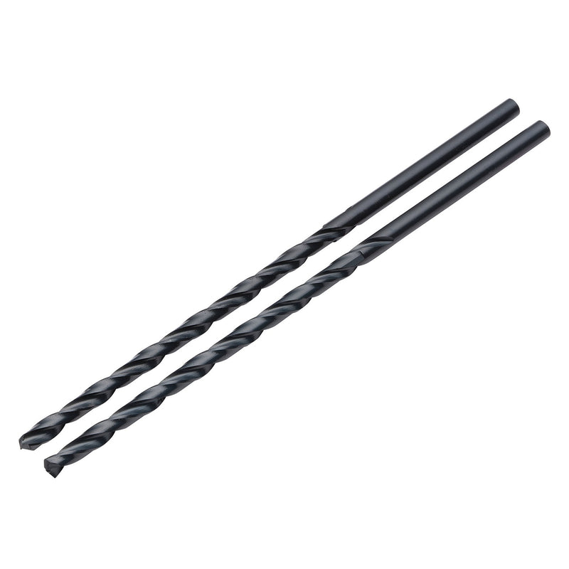 Draper 08786 Black HSS Long Drill Bit 3.0 x 100mm (Pack of 2)