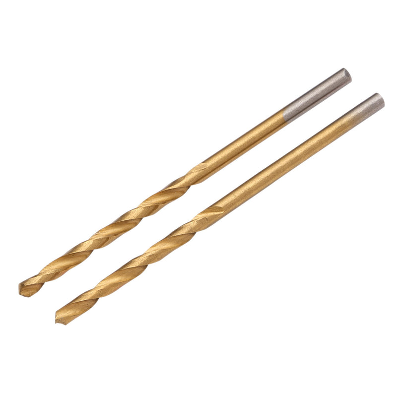 Draper 08855 HSS Titanium Nitride Coated Drill Bit, 1.0mm x 34mm (Pack of 2)