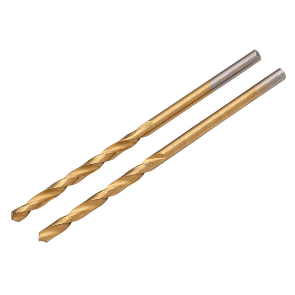 Draper 08860 HSS Titanium Nitride Coated Drill Bit, 2.0mm x 49mm (Pack of 2)