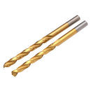 Draper 08868 HSS Titanium Nitride Coated Drill Bit, 5.5mm x 93mm (Pack of 2)