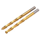 Draper 08869 HSS Titanium Nitride Coated Drill Bit, 6.0mm x 43mm (Pack of 2)