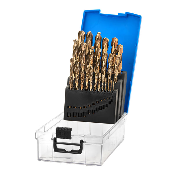 Draper 08978 Draper Expert HSSE M35 Cobalt Drill Bit Set (25 Piece)