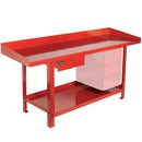 Clarke 7637807 CWB2000D 2m Engineers' Steel Workbench