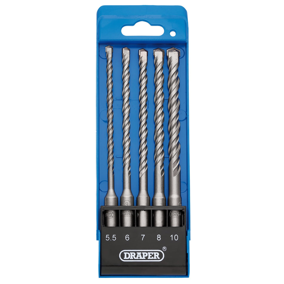 Draper 09105 SDS Plus Drill Bit Set (5 Piece)