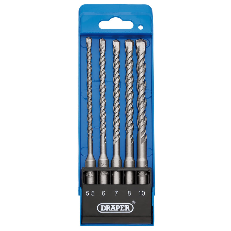 Draper 09105 SDS Plus Drill Bit Set (5 Piece)