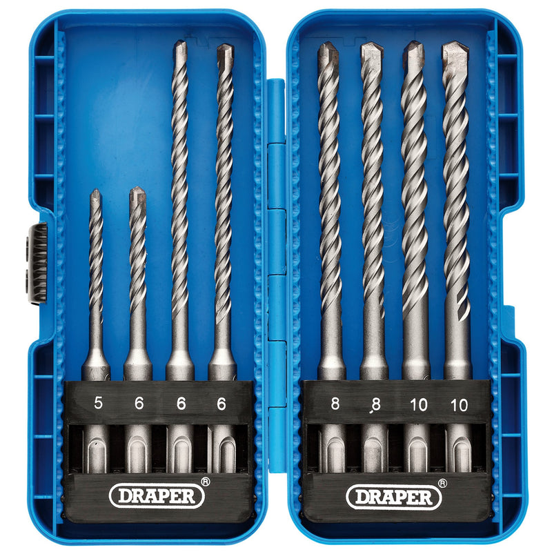 Draper 09177 SDS Plus Drill Bit Set (8 Piece)