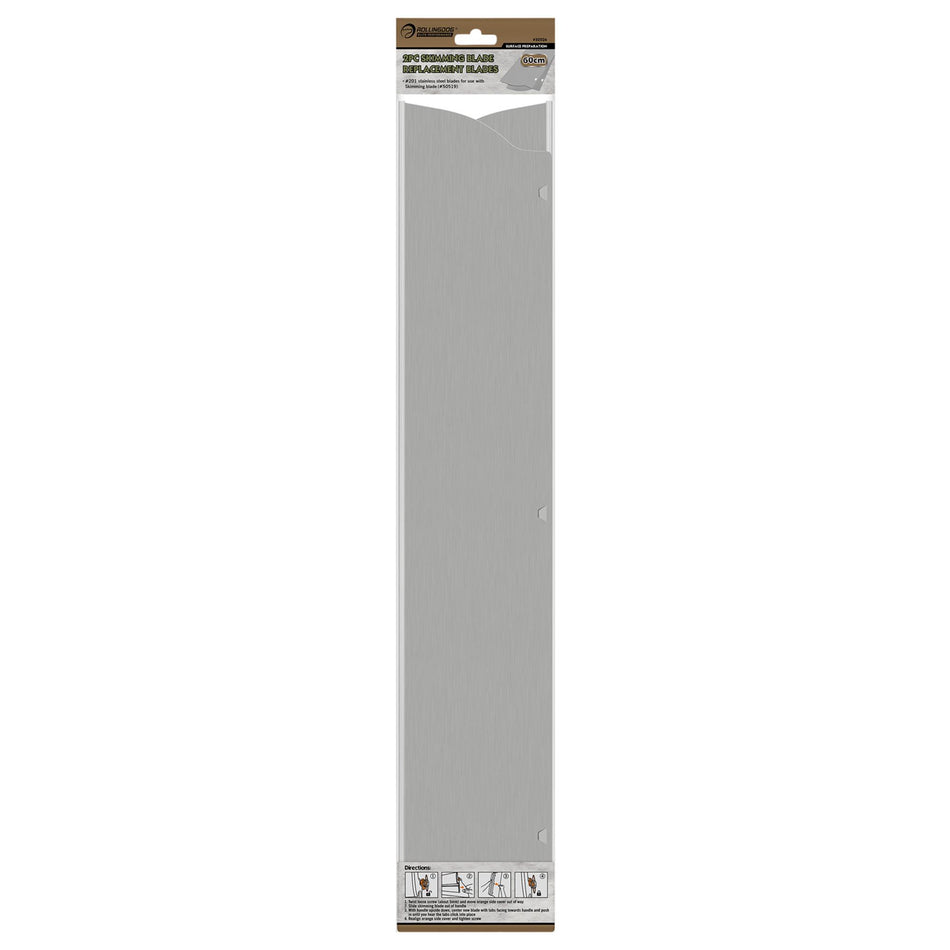 Draper 09641 ROLLINGDOG Replacement Skimming Blades, 600mm (Pack of 2)