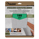 Draper 09654 ROLLINGDOG Stearated Sanding Sheets, 230 x 280mm, 180 Grit (Pack of 10)