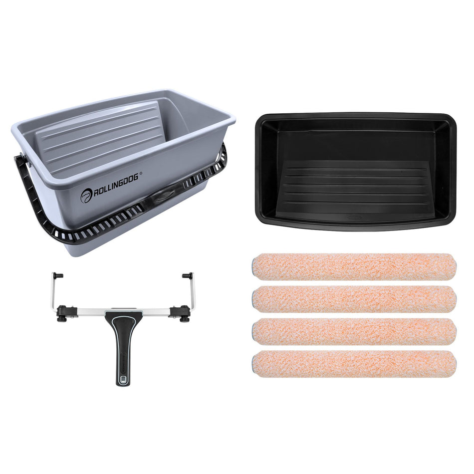 Draper 09679 ROLLINGDOG THE MOLOSSUS™ Paint Roller Set (7 Piece)