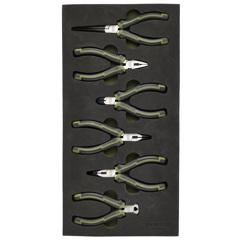 Draper Expert 09905  Mini Pliers Set in EVA Foam Tray (6 Piece)