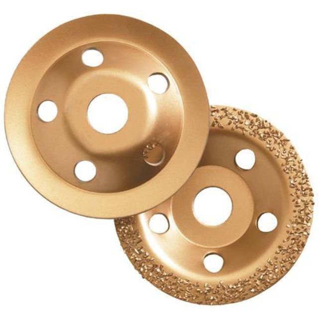 Clarke 1801589 CHT589 115mm Carbide Grinding Discs 2 piece set