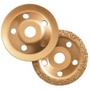 Clarke 1801589 CHT589 115mm Carbide Grinding Discs 2 piece set