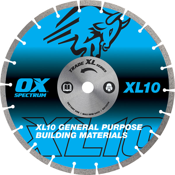 OX Tools OX-XL10-300/20 Trade XL-10 Segmented Diamond Blade - General Purpose - 300/20mm