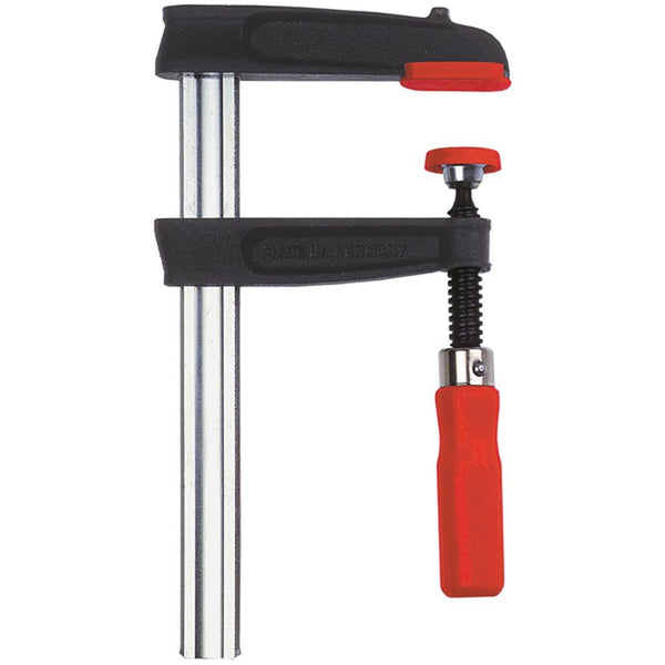 Bessey TP125S12BE Malleable cast iron screw clamp TP 1250/120 Wood Handle, BE108125