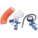 Clarke 3108005 KIT700 3 Piece Air Tool Kit With Gravity Fed Spray Gun