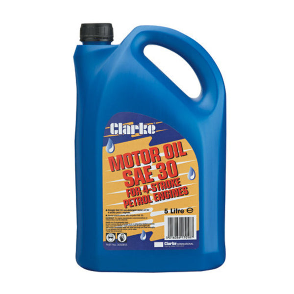 Clarke 3050855 SAE30 Motor Oil - 5 Litres