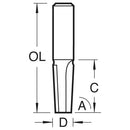 Trend Tools 10/25X1/2TC Tapered Cutter