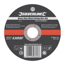 Silverline 103610 Heavy Duty Metal Cutting Disc Flat