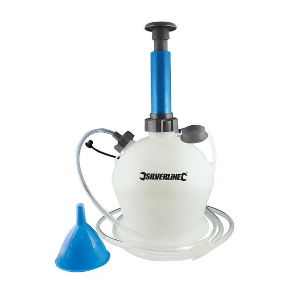 Silverline 104616 Oil & Fluid Extractor Pump 4Ltr