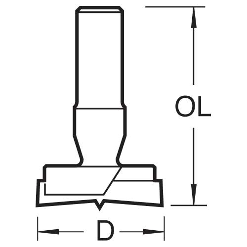 Trend Tools C250X1/2TC Router Machine Bit