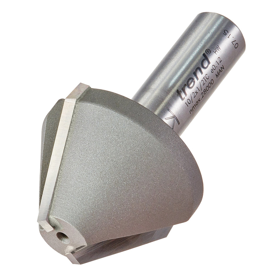 Trend Tools 10/2X1/2TC Mortar Groove/Large Chamfer 60 Degrees