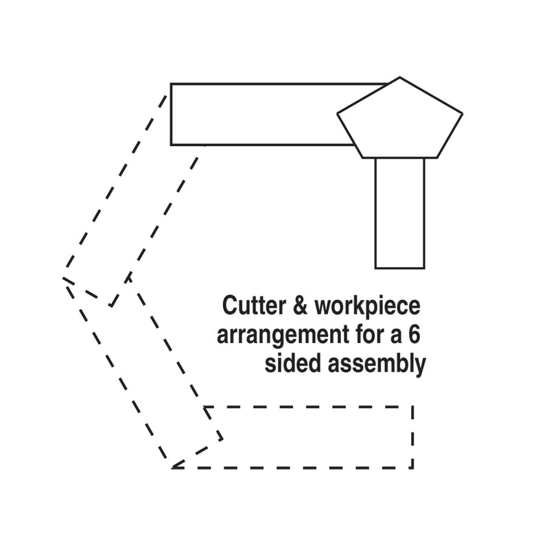 Trend Tools 10/50X1/2TC Birdsmouth Cutter 6&12 Sided 30/60 Deg