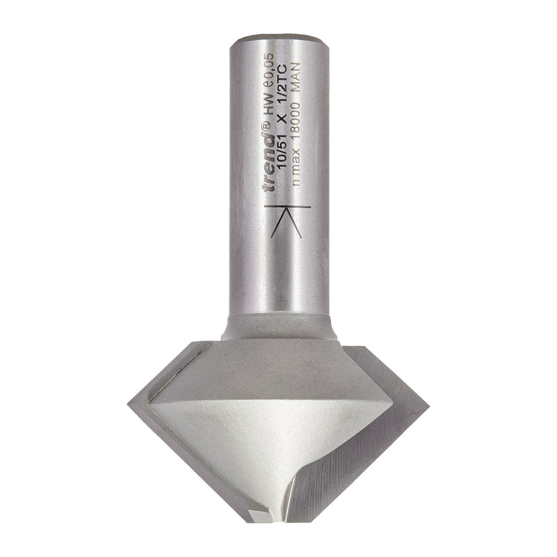Trend Tools 10/51X1/2TC Birdsmouth Cutter 8 Sided 45 Deg