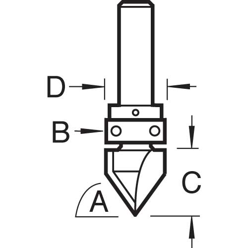 Trend Tools 11/40X1/4TC Panel Mould Cutter