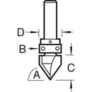 Trend Tools 11/40X1/4TC Panel Mould Cutter