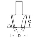 Trend Tools 11/60X1/2TC Bevel Cutter