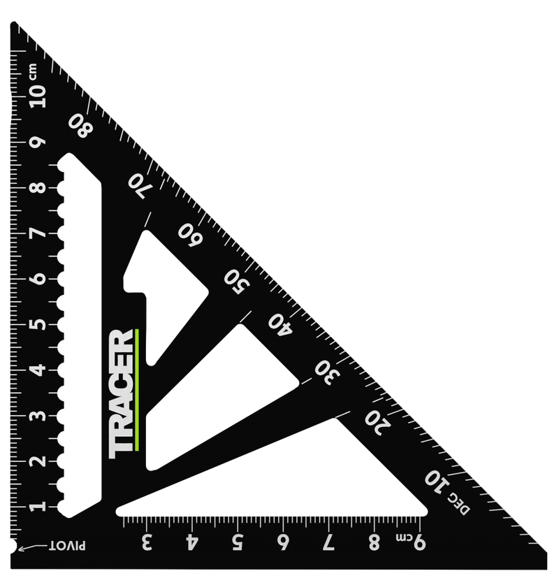 TRACER ASQ4M 110mm Metric Speed Square