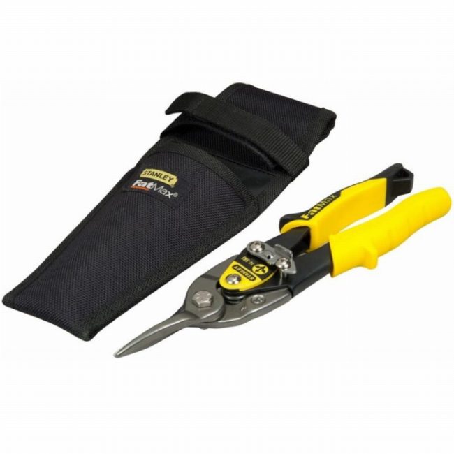 Stanley FMHT9-14563 FATMAX® Straight Cut Aviation Snips and Holster
