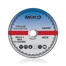 Mexco INOX3 115mm ABRASIVE DISC INOX CUTTING - STAINLESS STEEL