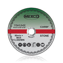 Mexco FSC3 ABRASIVE WHEEL 115mm FLAT CUTTING - STONE