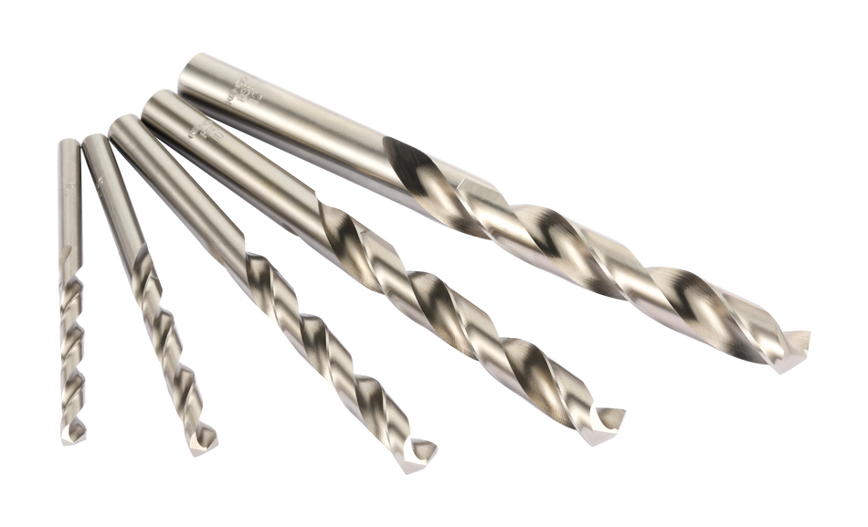 Kendo 11603233 HSS Twist Drill Bit Set Metal, Wood With Case 1mm-10mm Bits 19 Pcs