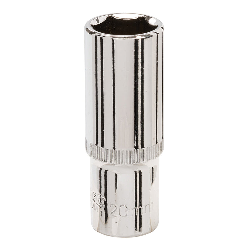 Silverline 117659 Deep Socket 1/2" Drive 6pt Metric