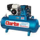 Clarke 2092500 XP15/150 15cfm 150 Litre 6.5HP Petrol Industrial Air Compressor