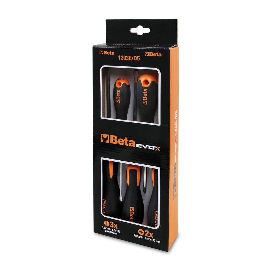 BETA 12031019 1203E/D10N-SET OF 10 SCREWDRIVERS