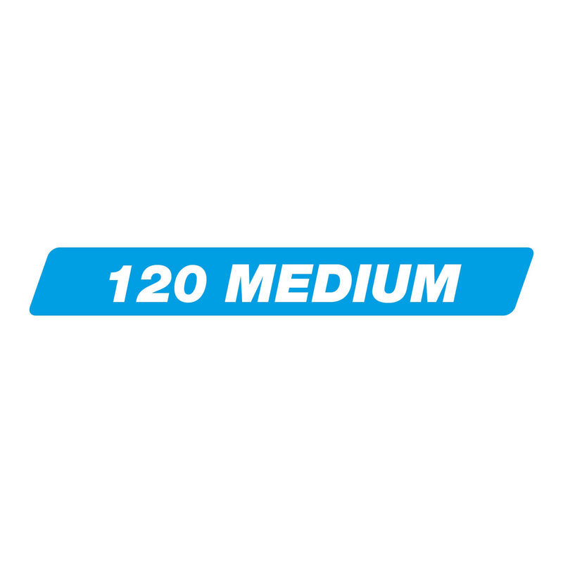 Trend Tools AB/QTR/120A Aluminium Oxide 1/4 Sheet Sanding Sheet 120 Grit 114Mm X 110Mm 10Pc