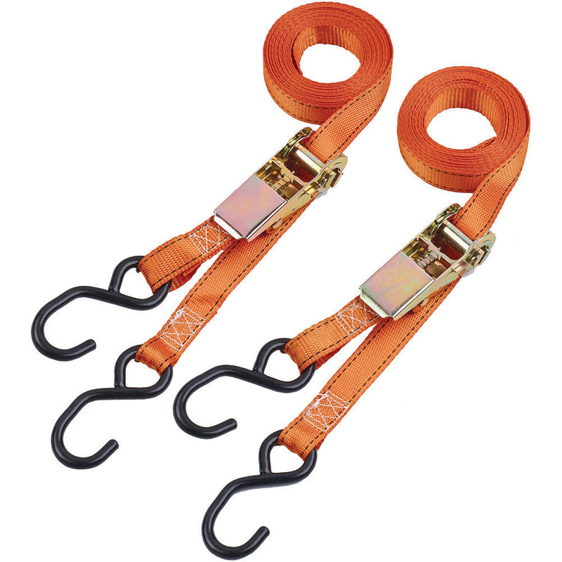 Clarke 1801757 CHT757 4.5m Heavy Duty Ratcheting Tie Down (Twin Pack)