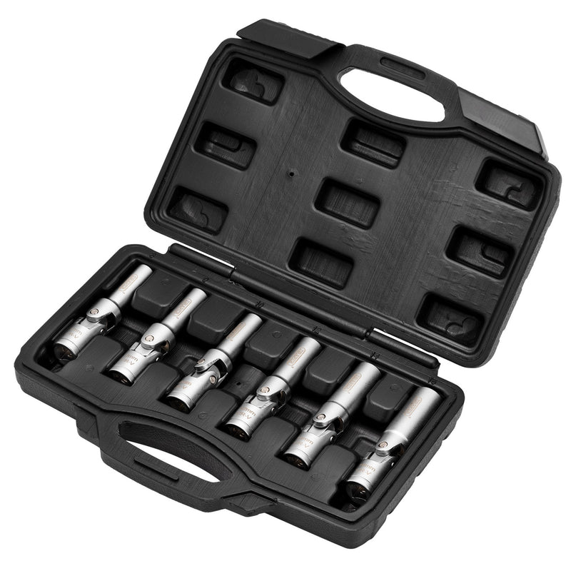 Draper 12404 Glow Plug Socket Set, 3/8" Sq. Dr. (6 Piece)