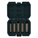 Draper 12423 Wheel Nut Double Socket Set, 3/8" Sq. Dr. (5 Piece)